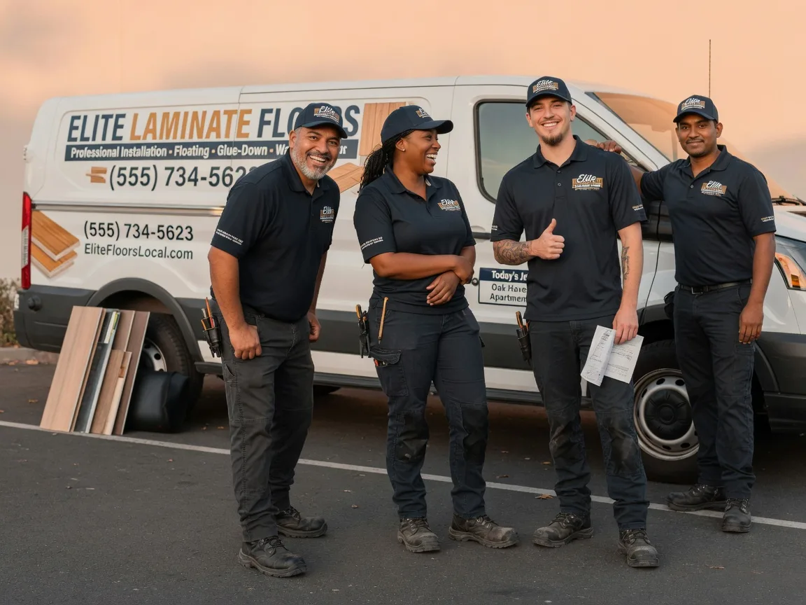 Laminate flooring installation company in Belgium, WI